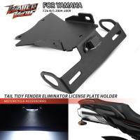 Tail Tidy Fender Eliminator License Plate Holder For YAMAHA FZ FZ6N FZ6S FZ6 S2 N/S 2004-2009 Motorcycle Essories LED Light