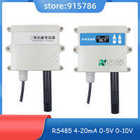 CO2 3 IN 1เซ็นเซอร์ตรวจจับ RS485แบบแอนะล็อกก๊าซ Hijau เซ็นเซอร์ Karbon Dioksida Pemancar คุณภาพสูง Co2