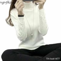 【hot】✉☃  Turtleneck Sweater 2023 Sleeve Knitted Sweaters And Pullovers Female Tricot LY571