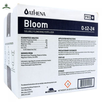 [สินค้าพร้อมจัดส่ง]⭐⭐Athena Bloom Pro line 10LBS Box ปุ๋ย สำหรับการเจริญเติบโตช่วงออกดอก สารอาหารพรีเมี่ยมช่วงสร้างดอก[สินค้าใหม่]จัดส่งฟรีมีบริการเก็บเงินปลายทาง⭐⭐