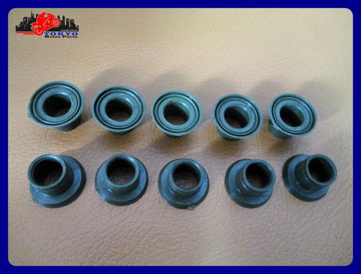 mazda-323-xg-gear-lever-bushing-set-green-10-pcs-125-บูชคันเกียร์-สีเขียว-10-ตัว-สินค้าคุณภาพดี