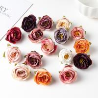 【CC】 10PC Artificial Flowers Wedding Decoration New Years Room Garland Scrapbook Fake Silk