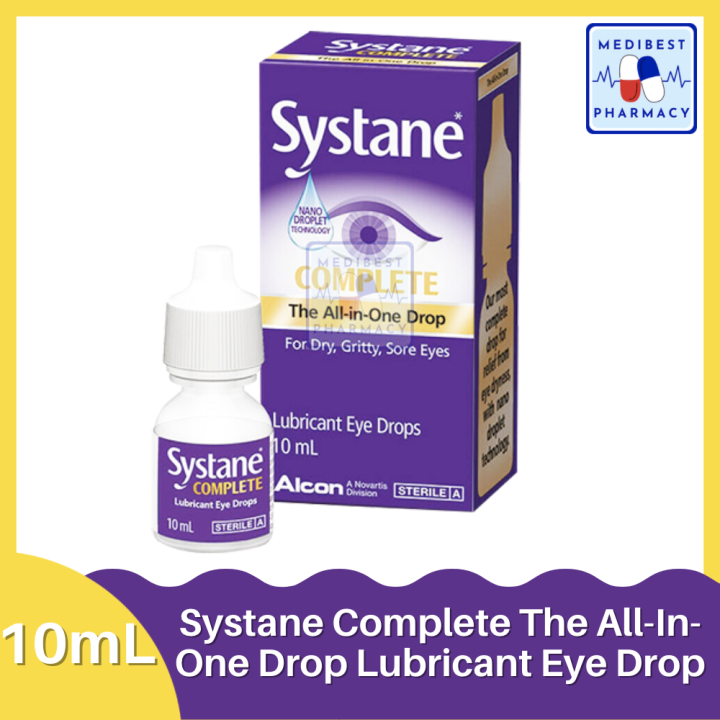 [EXP08/2024] Alcon Systane Complete The All-In-One Drop Lubricant Eye ...