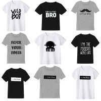 2022 New Fashion Casual Cotton Letter Printing Childrens T-Shirt Bottoming Shirt Boys Clothes Girls Clothes Baby Boy T-Shirt