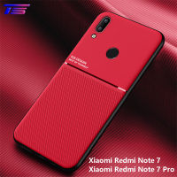 สำหรับXiaomi Redmi Note 7 / Xiaomi Redmi Note 7 Proอัลตร้าหรูหราซิลิโคนรถเคลือบแม่เหล็กเคสมือจับสำหรับโทรศัพท์มือถือปกหนังบางเฉียบC Oque