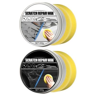 Scratch Repair Wax For Car Polishing Compound &amp; Scratch Remover Carnauba Paste Car Wax Removes Deep Scratches And Stains Restores Shine To Dull Finishes serviceable