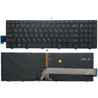 New Russian Keyboard For Dell Inspiron 15 5000 5551 5552 5555 5566 5557 5547 5548 P51F P39F 17 5748 5749 5755 5758 5759 RU Black