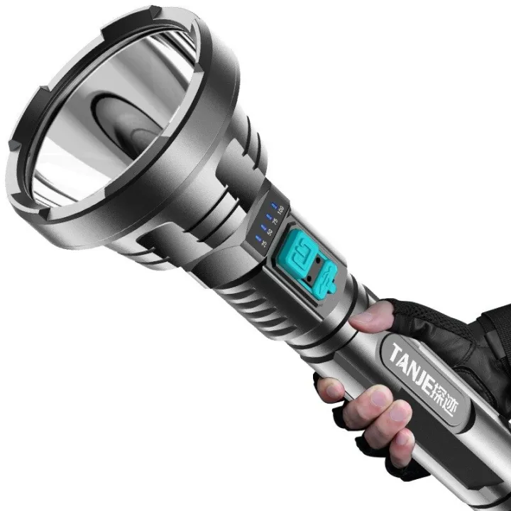 Super Powerful Led Flashlight Rechargeable Tactical Flashlight Xenon