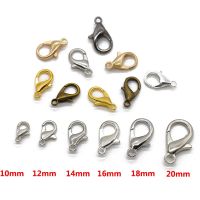 【YF】ﺴ☋  30/50PCS/Pack Metal Clasps Necklaces Hooks Chain Accessories Jewelry Making Findings Wholesale