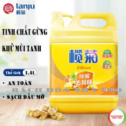 Nước Rửa Bát Nội Địa Trung, Nước Rửa Bát Gừng Chuẩn Can 1.5Lít