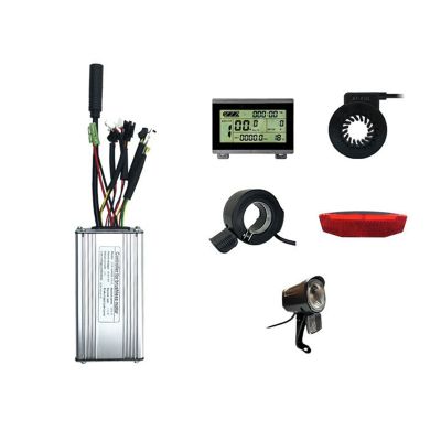 36V/48V 500W/750W Electric Bike Brushless Motor KT 25A Controller with LCD3 Display Electric Bicycle Parts