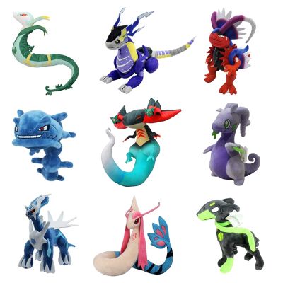 【YF】 Pokemon Mega Evolutions Plush King Size Milotic Dragapult Serperior Stuffed Doll Koraidon Zoroark Plushies Toys Hobby Kids Gift
