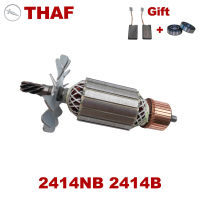 AC220V-240V Armature Rotor Anchor สำหรับ MAKITA เครื่องตัดโลหะเพลา2414NB 2414B