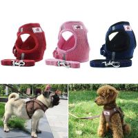 【FCL】❣ Dog Harness Adjustable Soft Padded Walking Training Lead Leash for Chihuahua Pug Small Medium Dogs Supplies