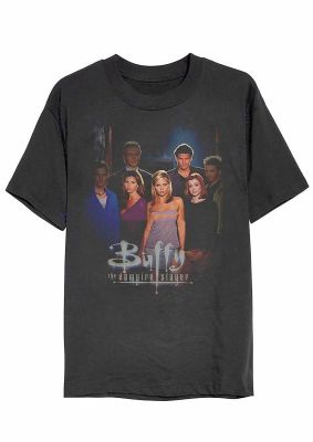 Buffy The Vampire Slayer Group Shot Official Mens T Shirt(2)