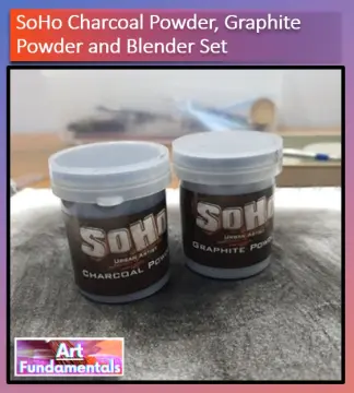 Graphite paste and graphite powder Set