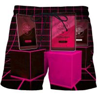 2023 New summer Technology Preview 3D beach shorts Mens resort shorts anime shorts quickly dry brand streetwear men clothing