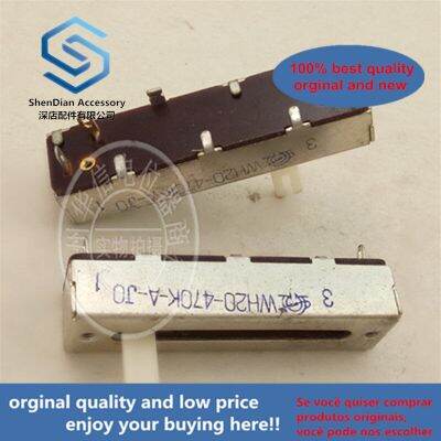 【Deal of the day】 1Pcs 100% Wh20-470k-a 470ka 5ซม.WH20-470K-A 470KA เดี่ยว Push Potentiometer