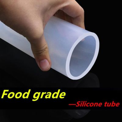 1M Food Grade Clear Transparent Silicone Rubber Hose 1 2 3 4 5 6 7 8 9 10 11 12 14 16 18 25 32 50mm O.D Flexible Silicone Tube