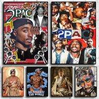 2PAC tupac star poster decoration painting gangster rap tupac hip hop rap wall sticker home decor Wall Art aesthetic pop posters Drawing Painting Supp