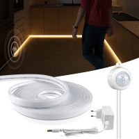 Led Strip 5 M 3M Neon Light Lamp Motion Sensor DC 12V PIR Movement Detection Neon Strip Kitchen Led Lights Decoration For Wall...