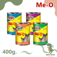 อาหารแมว ขนมแมว? Me-O canned cat food 400g.[CanWet]  มีโอ อาหารแมว กระป๋อง 400กรัม