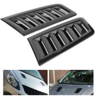 ฝาครอบระบายอากาศ Universal Air Intake ฝาครอบ Hood Vents Hood Vent รถด้านหน้า Vent Bonnet Vent สำหรับ RS สไตล์