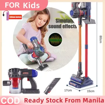 Kids Electric Mini Vacuum Cleaner Simulation Charging Housework Dust Catcher  Toy Kids Educational Role Pretend Playing Game