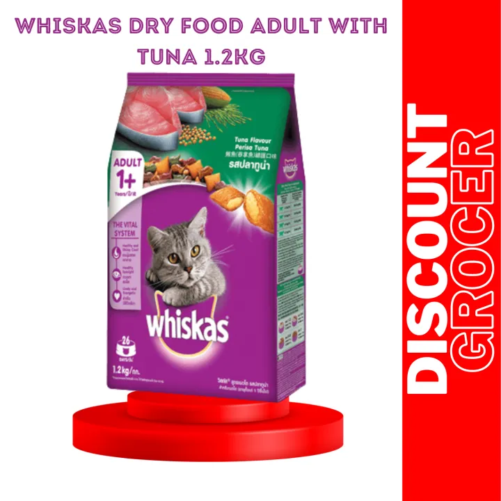 Whiskas Dry Food Adult With Tuna 1.2kg Lazada PH
