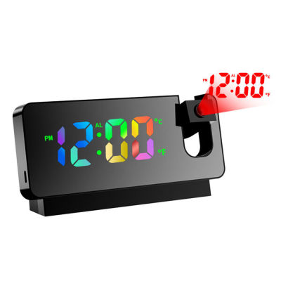 Display Clock Alarm Clock Temperature LCD Display Digital LED Projection