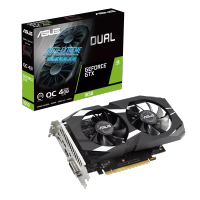 ASUS [พร้อมส่ง] การ์ดจอ VGA DUAL-GTX1650-O4GD6-P-V2