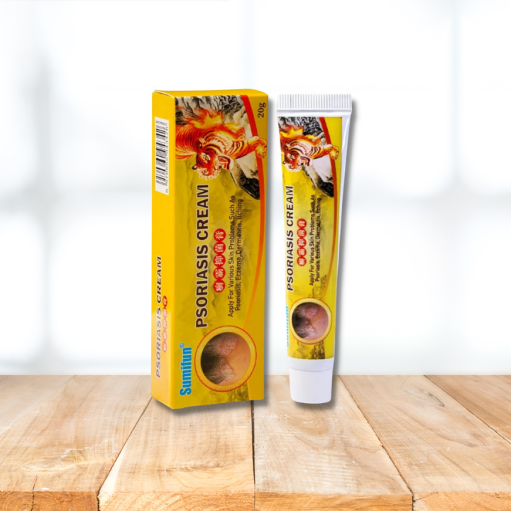 ORIGINAL Sumifun PSORIASIS CREAM Tiger Balm Eczema Cream 20G Treat Dermatitis Psoriasis