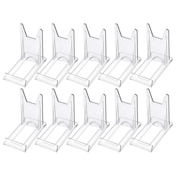Acrylic Plate Stands Plastic Display Holders Picture Plate Holders