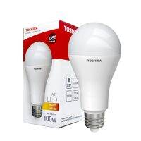 พร้อมส่ง โปรโมชั่น (แพ็คคู่) TOSHIBA หลอดกลมLED หลอดไฟ LED Bulb A67 15 วัตต์ ลูเมน 1350 สีเหลือง รับประกันสินค้า 1 ปี ขั้ว E27 ส่งทั่วประเทศ หลอด ไฟ หลอดไฟตกแต่ง หลอดไฟบ้าน หลอดไฟพลังแดด