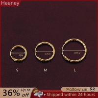 ? Heeney แฟชั่น2016ห่วงทองสเตอร์ลิงต่างหูห่วงจมูกต่างหูห่วง