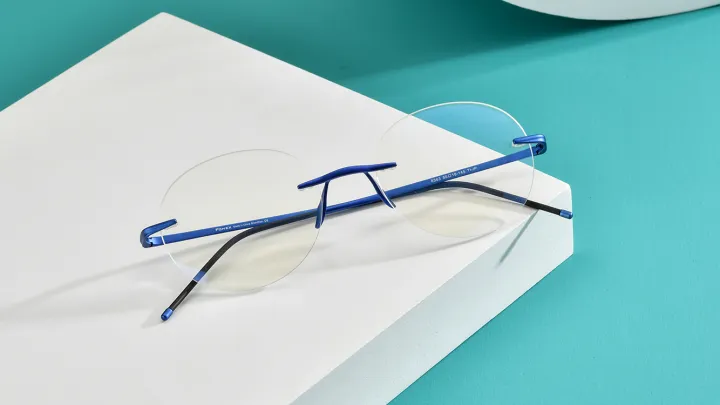 Fonex Pure Titanium Glasses For Women Men New Rimless Frameless Eyeglasses Frame Ultralight