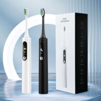 ✤㍿┋ Intelligent Magnetic Suspension Ultrasonic Electric Toothbrush Rechargeable Soft Bristles Waterproof Screen / Visualization DIY