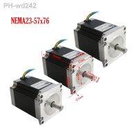 3pcs/lot Nema 23 Stepper Motor 1.5Nm 3A 57x76 4-wires for CNC Mill Lathe Plasma Router LY CNC 6040 Frame