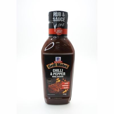 { McCORMICK } Chilli &amp; Pepper BBQ Sauce Size 500 g.