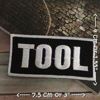 Tool วงดนตรี ร็อค เฮฟวี่เมทัล พังค์ ตัวรีดแบบปัก อาร์มปัก ตัวรีดติดเสื้อ ตัวรีด ติดกระเป๋า ติดหมวก ติดแจ๊คเก็ต Rock Iron on Embroidered Patch