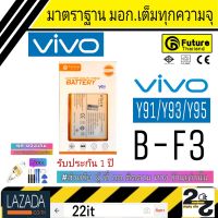 แบตเตอรี่ แบตมือถือ อะไหล่มือถือ แบตVivo คุณภาพสูง มาตราฐาน มอก. ยี่ห้อFuture แบตVivo Y91 Y93 Y95  รับประกัน 1ปี