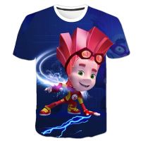 2023 newwizard Children clothing fixies Cartoon shirt Boys Cartoon Wizard Girls-เสื้อยืด