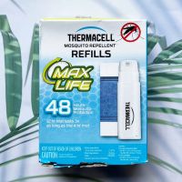 เทอมาเซล น้ำยาสำหรับเครื่องไล่ยุง รีฟิล Mosquito Repellent Refills Max Life 48 Hours Mosquito Protection (Thermacell®) 4 Fuel Cartridges and 4 Repellent Mats