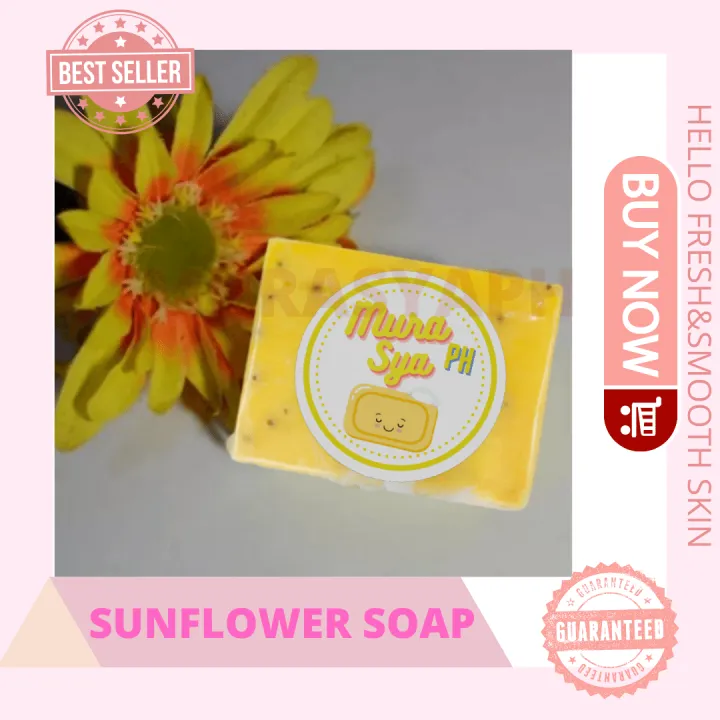 [TIKTOK TRENDING SUNFLOWER SOAP] SUNFLOWER WHITENING SOAP Moisturizes