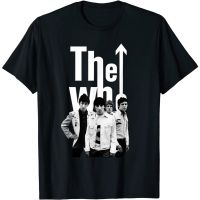 2023 NEWThe Who 60s เสื้อยืดสายขาวดำ