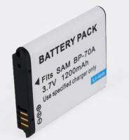 แบตกล้อง SAMSUNG BP70A  850mAh For SL50 ES65 ES75 PL80 PL200 SL605 AQ100