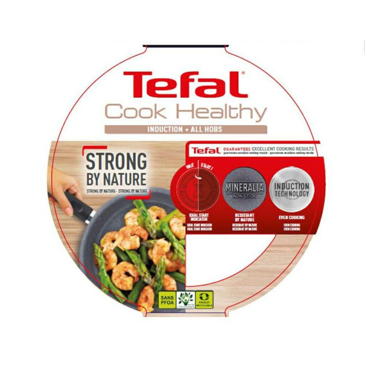 กระทะก้นแบน-กระทะไม่ใช้น้ำมัน-tefal-ผิวเคลือบกันติด-mineralia-ขนาด-24-ซม-รุ่น-cook-healthy-กระทะเพื่อสุขภาพ-ใช้ได้กับเตาทุกชนิด