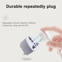 [COD] 1PCS US AU To Plug Europe Wall Charger Outlet Converter 2 Round Pin Socket