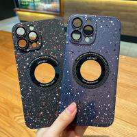 เคสโทรศัพท์ป้องกันเลนส์การดูดด้วยแม่เหล็กหมึกกระเด็นสำหรับ iPhone 14 13 12 Pro Max 14 13 Pro 14 Plus 11ฝาครอบคอมพิวเตอร์บางสุดหรู