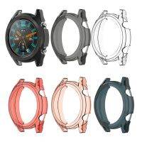 UNIVER แฟชั่น 46mm กีฬา โปร่งใส ฝาครอบป้องกัน เคสนาฬิกา TPU ผู้พิทักษ์